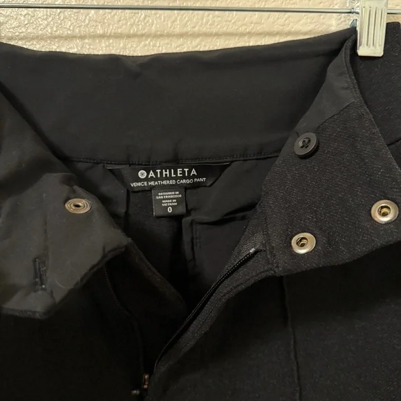 Athleta Venice‎ Heathered  Cargo Pants Sz 0 - Picture 6 of 11